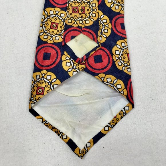 Vintage Snapper Clip On Tie JCPenny 60s Bold - Picture 4 of 5